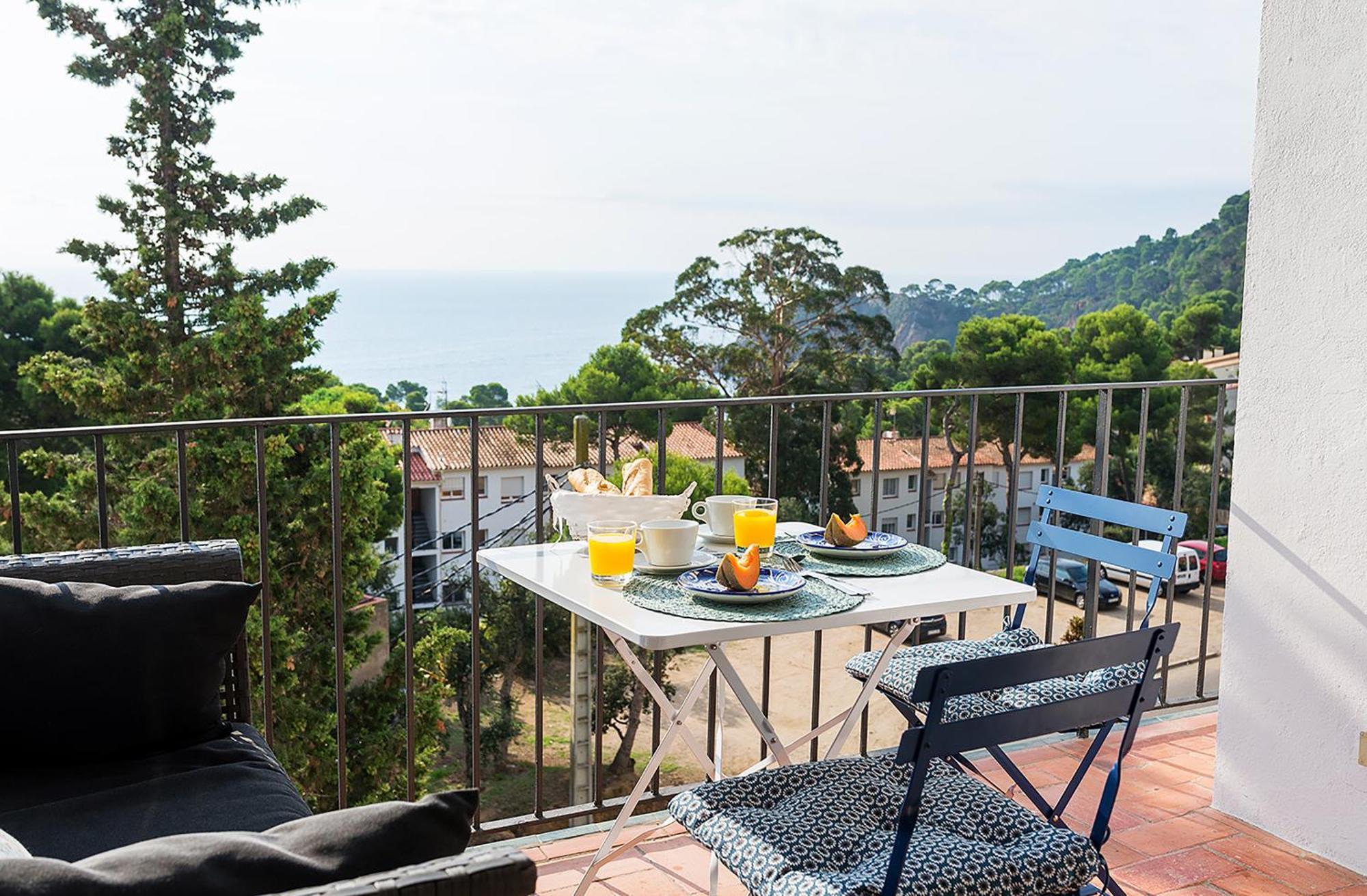 Azteka Blue 2 Bed Apartment Calella De Palafrugell Bagian luar foto